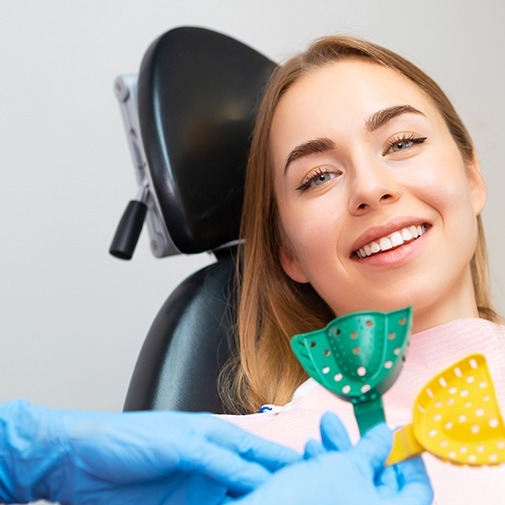 Retainers are made from impressions of your mouth